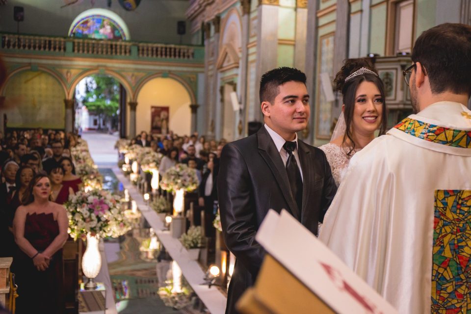 Casamento na Basílica do Senhor Bom Jesus de Tremembé/SP - Jaqueline e Hiroshi